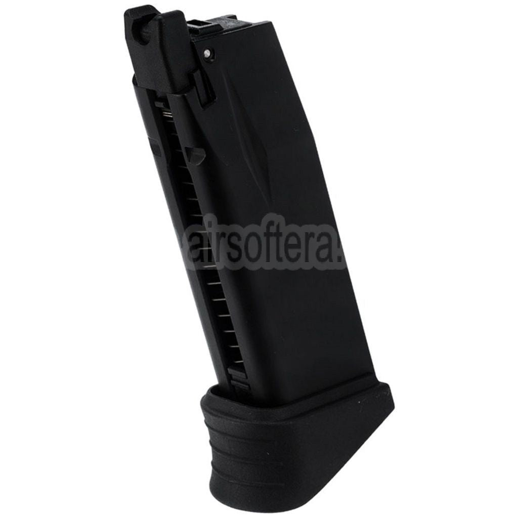 ICS 17rd Gas Magazin Kurzer Typ Geeignet für ICS BLE-XPD BLE-XMK Compact Serie GBB Pistolen Airsoft Schwarz