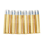 King Arms 6 Stück Set mit Metallhülsenpatronen geeignet für King Arms Python.357 Version 2 Serie Gasrevolver Pistolen Airsoft