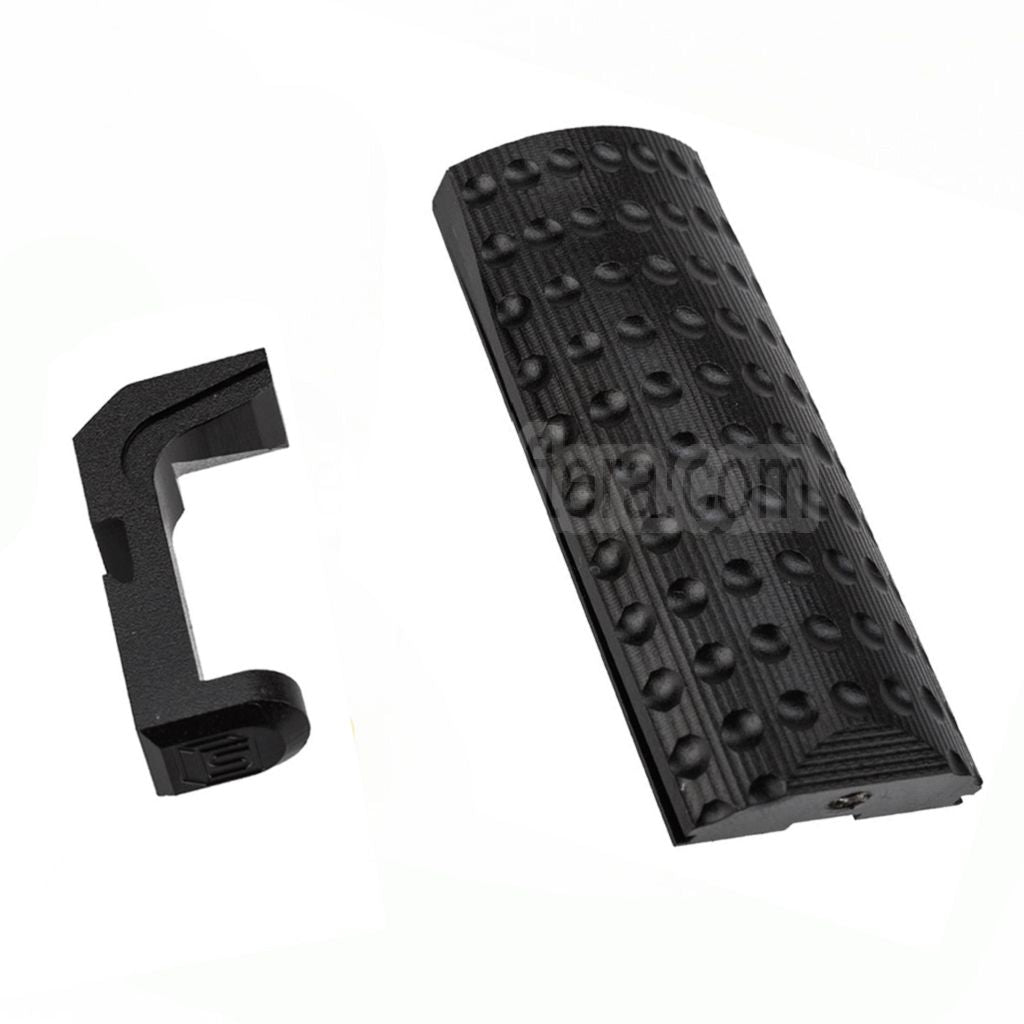 EMG Lizenziert SAI Schweres Gewicht Backstrap und Magazinauslöseknopf Geeignet für SAI BLU COMPACT GBB Pistolen Airsoft