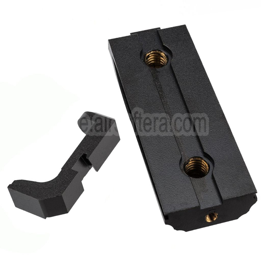 EMG Lizenziert SAI Schweres Gewicht Backstrap und Magazinauslöseknopf Geeignet für SAI BLU COMPACT GBB Pistolen Airsoft