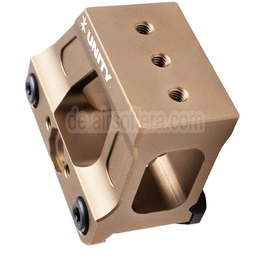 PTS Unity Tactical FAST MRDS Rotpunktvisier Montage mit Multi Optik Adapterplatte