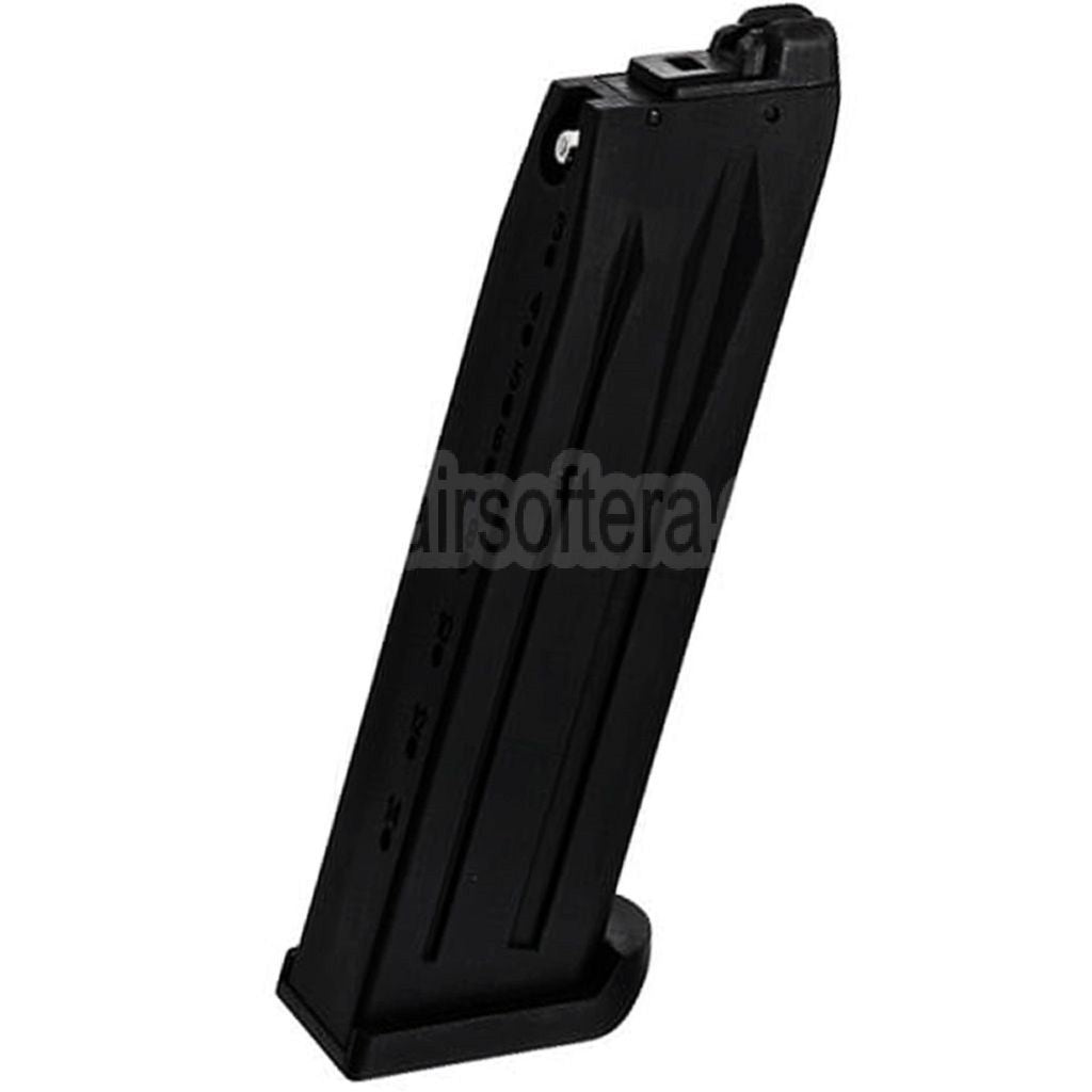 KWA 24rds Gas Magazin Geeignet für Umarex KWA USP.45 Serie GBB Pistolen Airsoft Schwarz