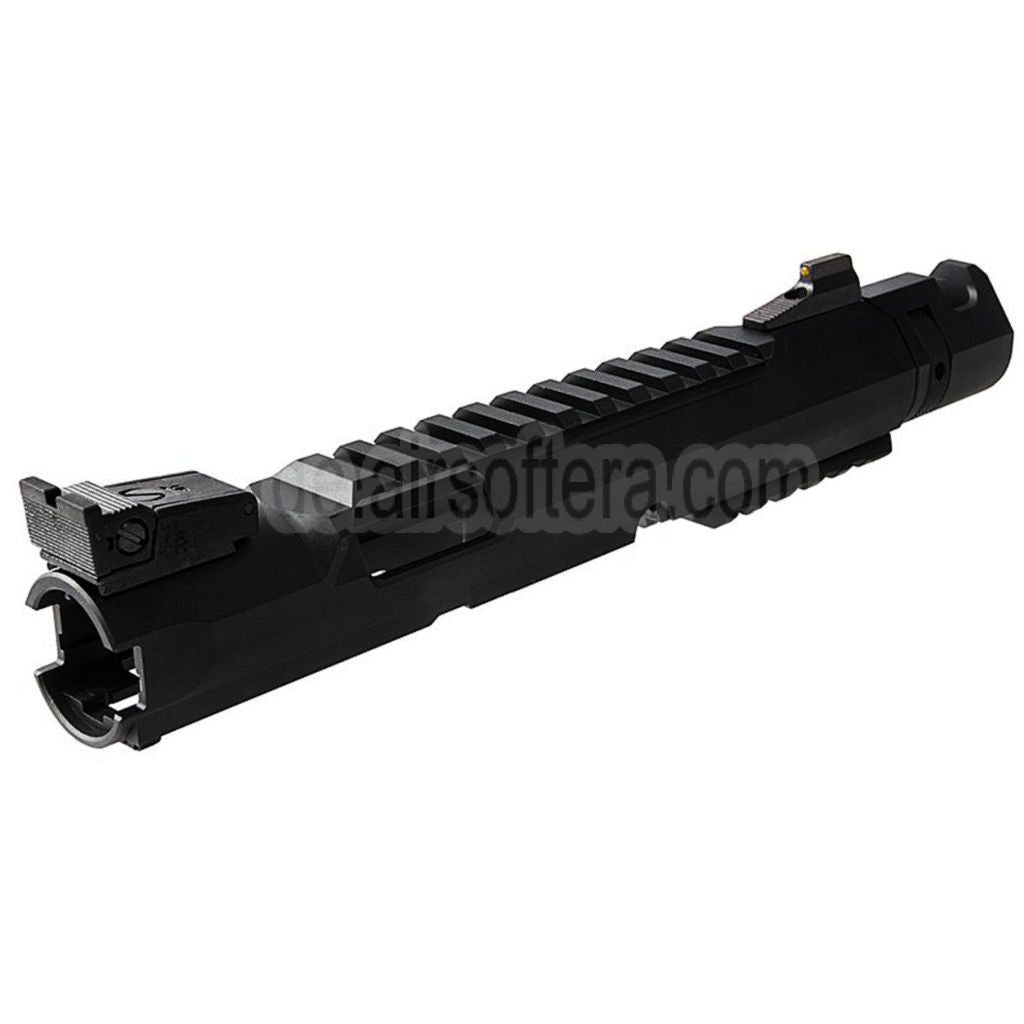 Action Army CNC Bravo Stil Mamba Oberer Empfänger Kit B Geeignet für AAP-01 Serie GBB Pistolen Airsoft Schwarz