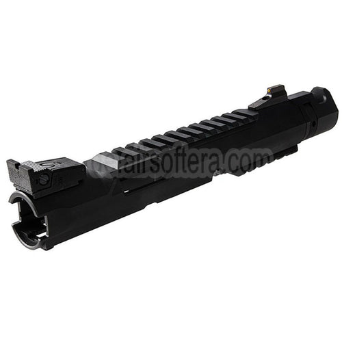 Action Army CNC Bravo Stil Mamba Oberer Empfänger Kit B Geeignet für AAP-01 Serie GBB Pistolen Airsoft Schwarz