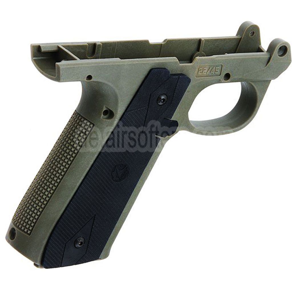 CTM TAC Ruger Stil Polymerrahmen geeignet für GBB Pistolen der Action Army AAP01 Serie Airsoft