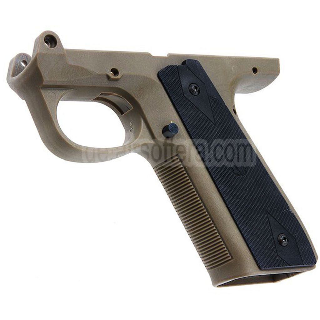 CTM TAC Ruger Stil Polymerrahmen geeignet für GBB Pistolen der Action Army AAP01 Serie Airsoft