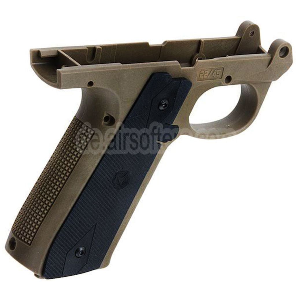 CTM TAC Ruger Stil Polymerrahmen geeignet für GBB Pistolen der Action Army AAP01 Serie Airsoft