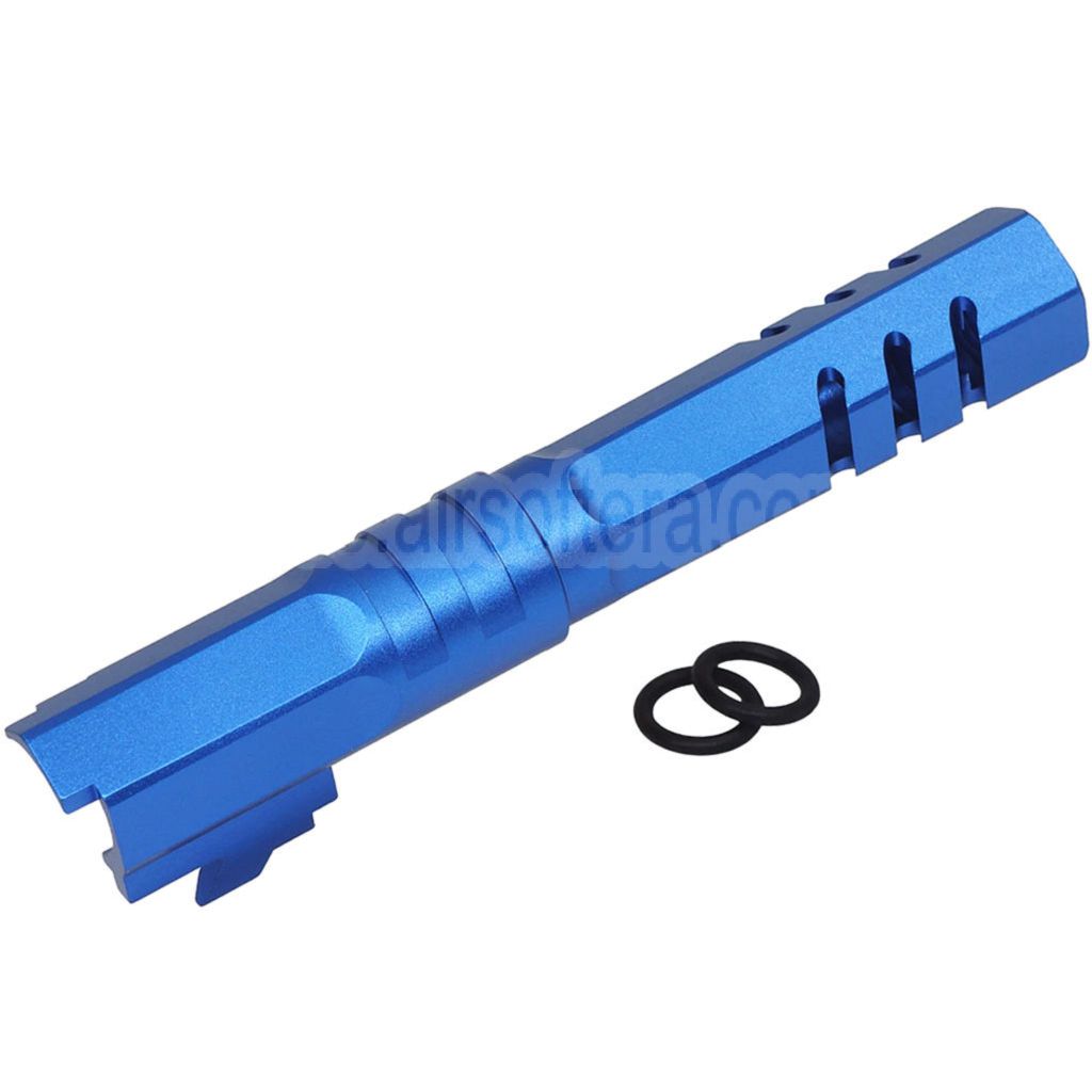 5KU 4.3 Zoll CNC Aluminum Hexagon Außenlauf +11mm CW Im Uhrzeigersinn Gewinde Geeignet für Armorer Works WE (WE-TECH) Tokyo Marui Hi-Capa 4.3 Serie GBB Pistolen Airsoft