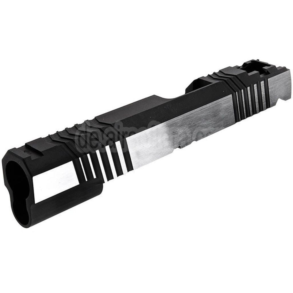 GK Tactical Aluminum SV Standard Schlitten mit Düsengehäuses Rückholfeder Stecker Geeignet für Tokyo Marui Hi-Capa 1911 Serie GBB Pistolen Airsoft