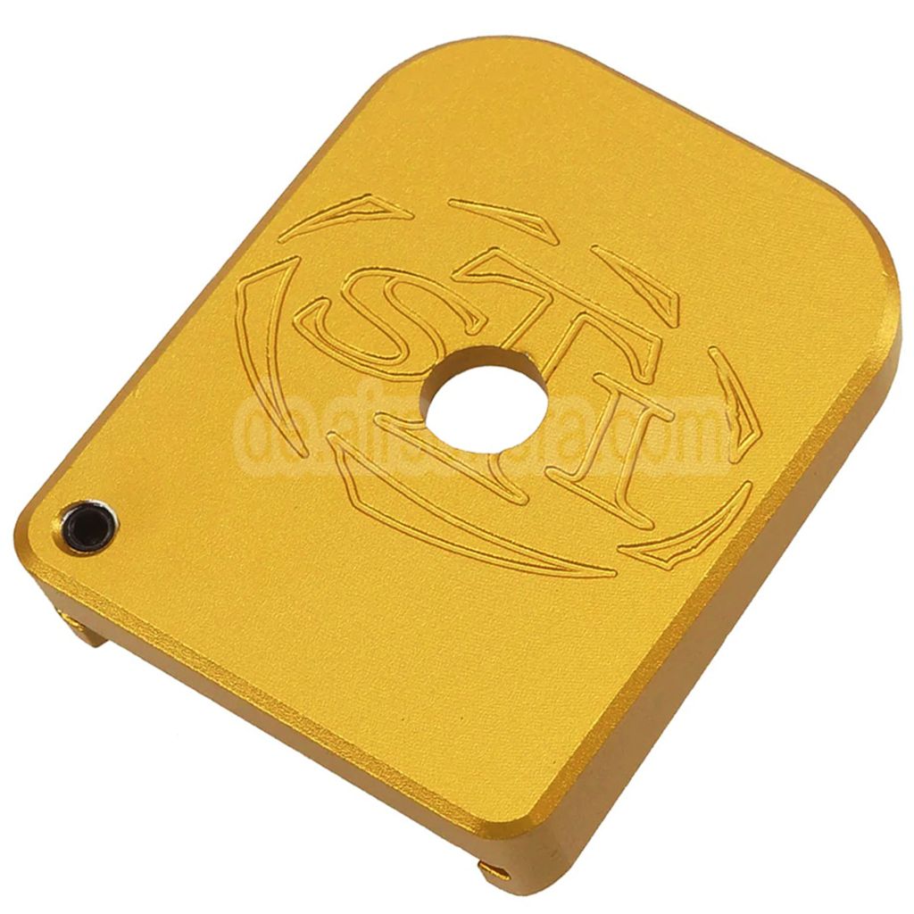 5KU Aluminum STI Stil Magazinbodenplatte Geeignet für Armorer Works AW WE(WE-TECH) Tokyo Marui Hi-Capa Serie Pistolen Airsoft