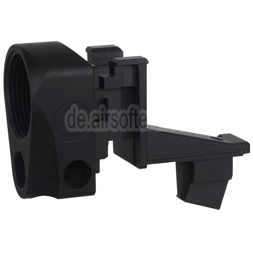 5KU Aluminum 4-Steckplätze 20mm M1913 Picatinny Schiene Schaft Adapter Geeignet für M4 Puffer Rohr Toyko Marui AKM Serie GBB Gewehre