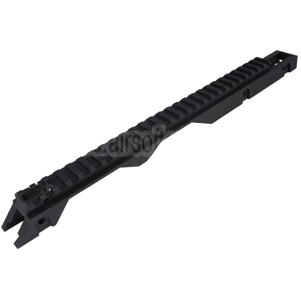 AirsoftEra 340mm Obere Schiene Geeignet für G36 Serie AEG Gewehre Schwarz