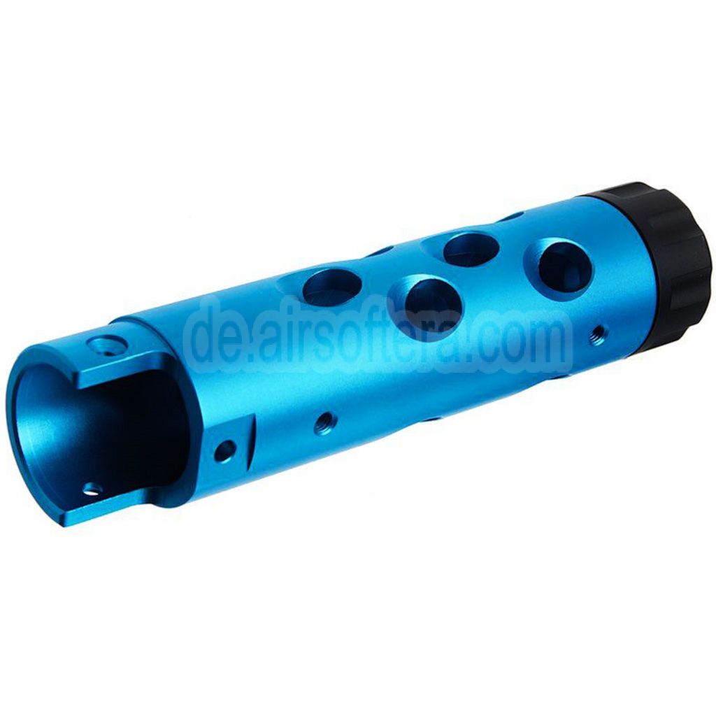 Narcos Airsoft CNC Aluminum Vorderes Lauf Kit (Typ 1) Geeignet für Action Army AAP01 Serie GBB Pistolen