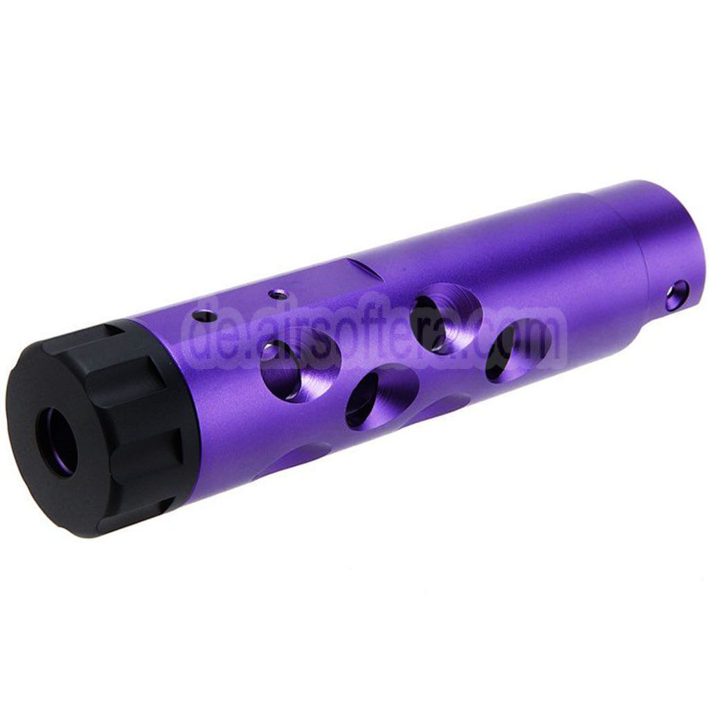 Narcos Airsoft CNC Aluminum Vorderes Lauf Kit (Typ 1) Geeignet für Action Army AAP01 Serie GBB Pistolen