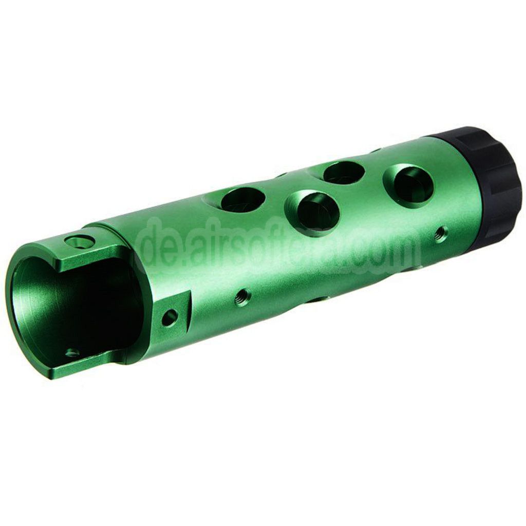 Narcos Airsoft CNC Aluminum Vorderes Lauf Kit (Typ 1) Geeignet für Action Army AAP01 Serie GBB Pistolen