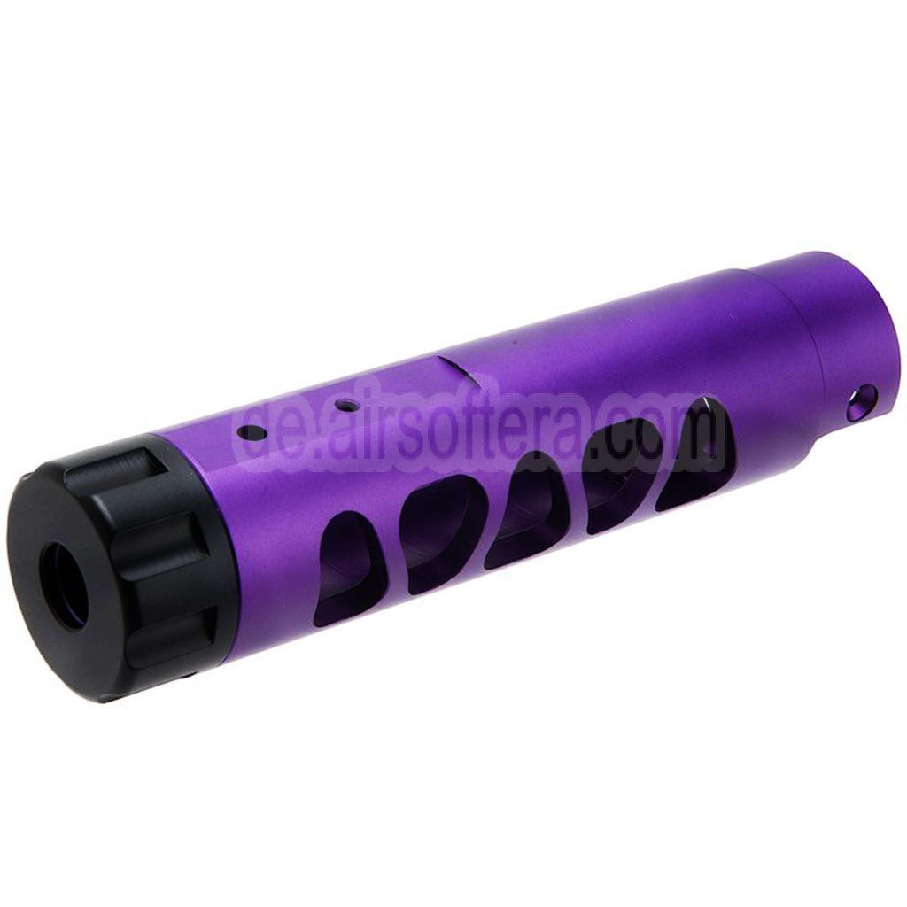Narcos Airsoft CNC Aluminum Vorderes Lauf Kit (Typ 3) Geeignet für Action Army AAP01 Serie GBB Pistolen