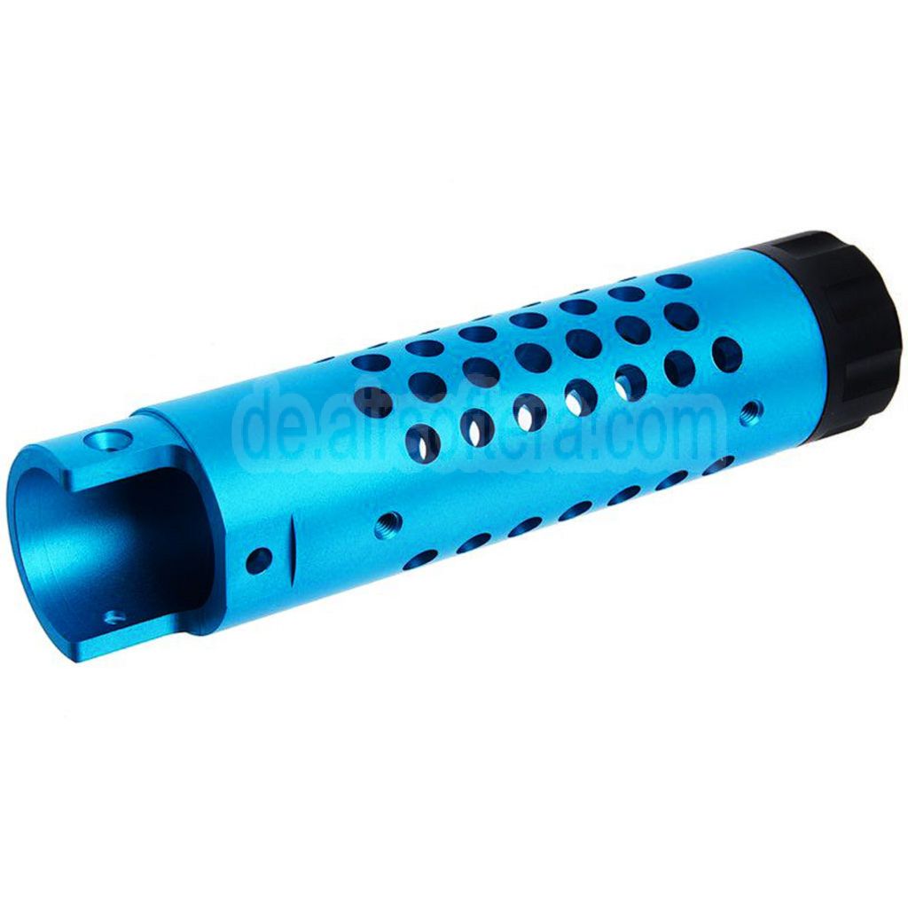 Narcos Airsoft CNC Aluminum Vorderes Lauf Kit (Typ 4) Geeignet für Action Army AAP01 Serie GBB Pistolen