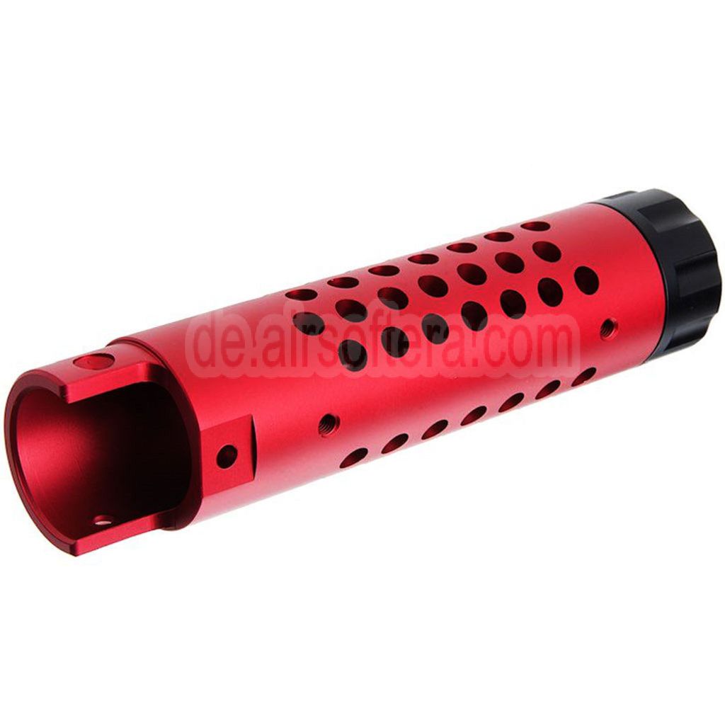 Narcos Airsoft CNC Aluminum Vorderes Lauf Kit (Typ 4) Geeignet für Action Army AAP01 Serie GBB Pistolen