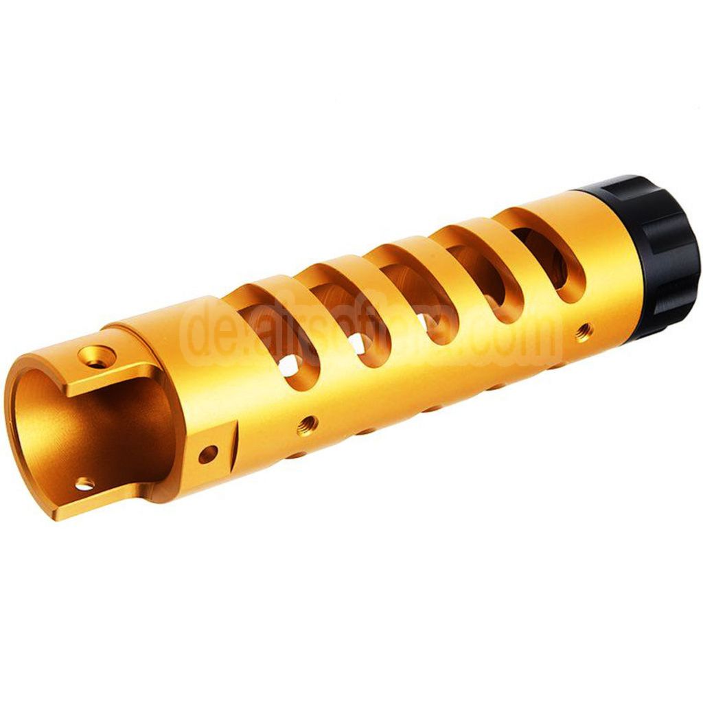 Narcos Airsoft CNC Aluminum Vorderes Lauf Kit (Typ 5) Geeignet für Action Army AAP01 Serie GBB Pistolen