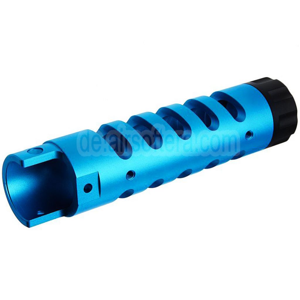 Narcos Airsoft CNC Aluminum Vorderes Lauf Kit (Typ 5) Geeignet für Action Army AAP01 Serie GBB Pistolen
