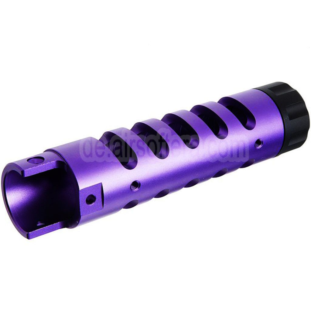 Narcos Airsoft CNC Aluminum Vorderes Lauf Kit (Typ 5) Geeignet für Action Army AAP01 Serie GBB Pistolen