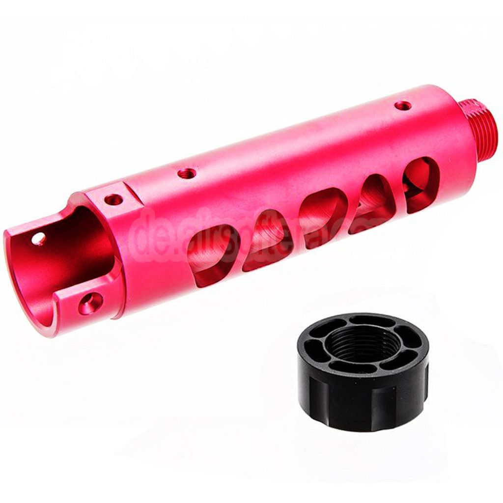 Narcos Airsoft CNC Aluminum Vorderes Lauf Kit (Typ 3) Geeignet für Action Army AAP01 Serie GBB Pistolen