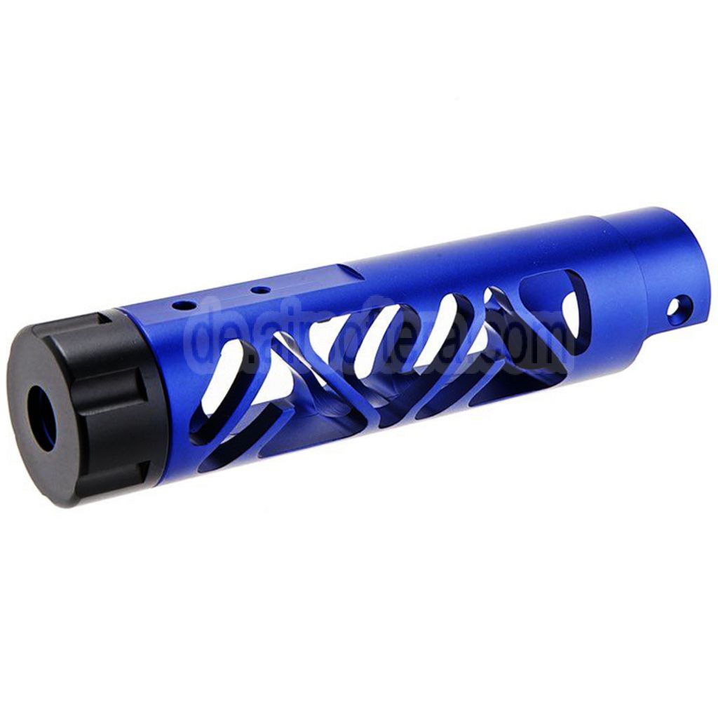 Narcos Airsoft CNC Aluminum Vorderes Lauf Kit (Typ 6) Geeignet für Action Army AAP01 Serie GBB Pistolen