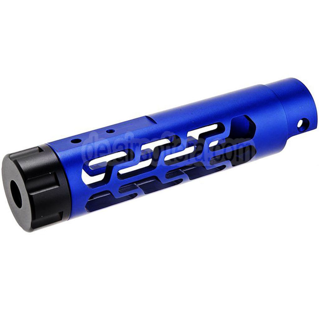 Narcos Airsoft CNC Aluminum Vorderes Lauf Kit (Typ 7) Geeignet für Action Army AAP01 Serie GBB Pistolen