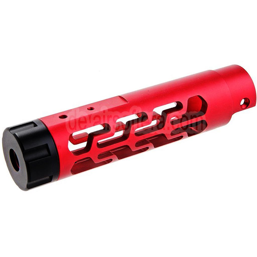 Narcos Airsoft CNC Aluminum Vorderes Lauf Kit (Typ 7) Geeignet für Action Army AAP01 Serie GBB Pistolen