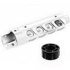 Narcos Airsoft CNC Aluminum Vorderes Lauf Kit (Typ 8) Geeignet für Action Army AAP01 Serie GBB Pistolen