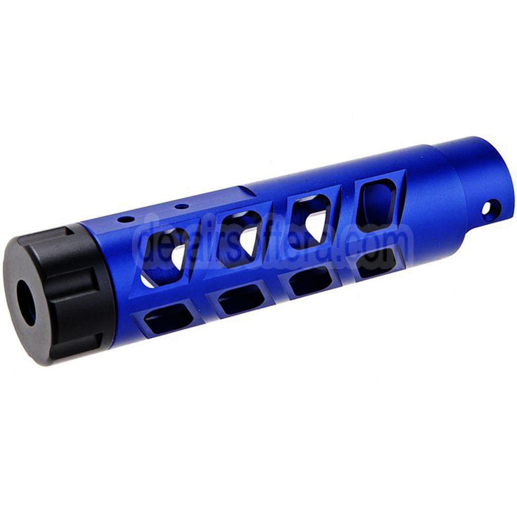Narcos Airsoft CNC Aluminum Vorderes Lauf Kit (Typ 8) Geeignet für Action Army AAP01 Serie GBB Pistolen