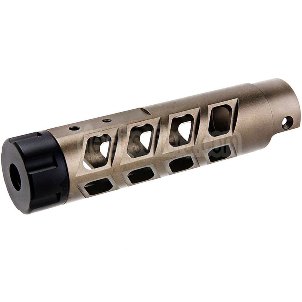 Narcos Airsoft CNC Aluminum Vorderes Lauf Kit (Typ 8) Geeignet für Action Army AAP01 Serie GBB Pistolen