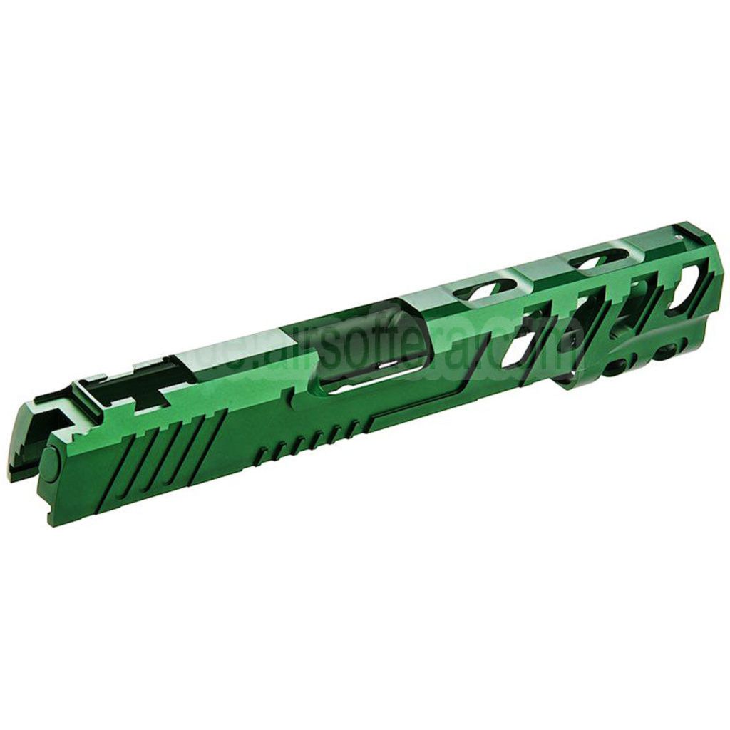 Narcos Airsoft CNC Aluminum Schlitten Phantom Geeignet für Tokyo Marui Hi-Capa 5.1 Serie GBB Pistolen