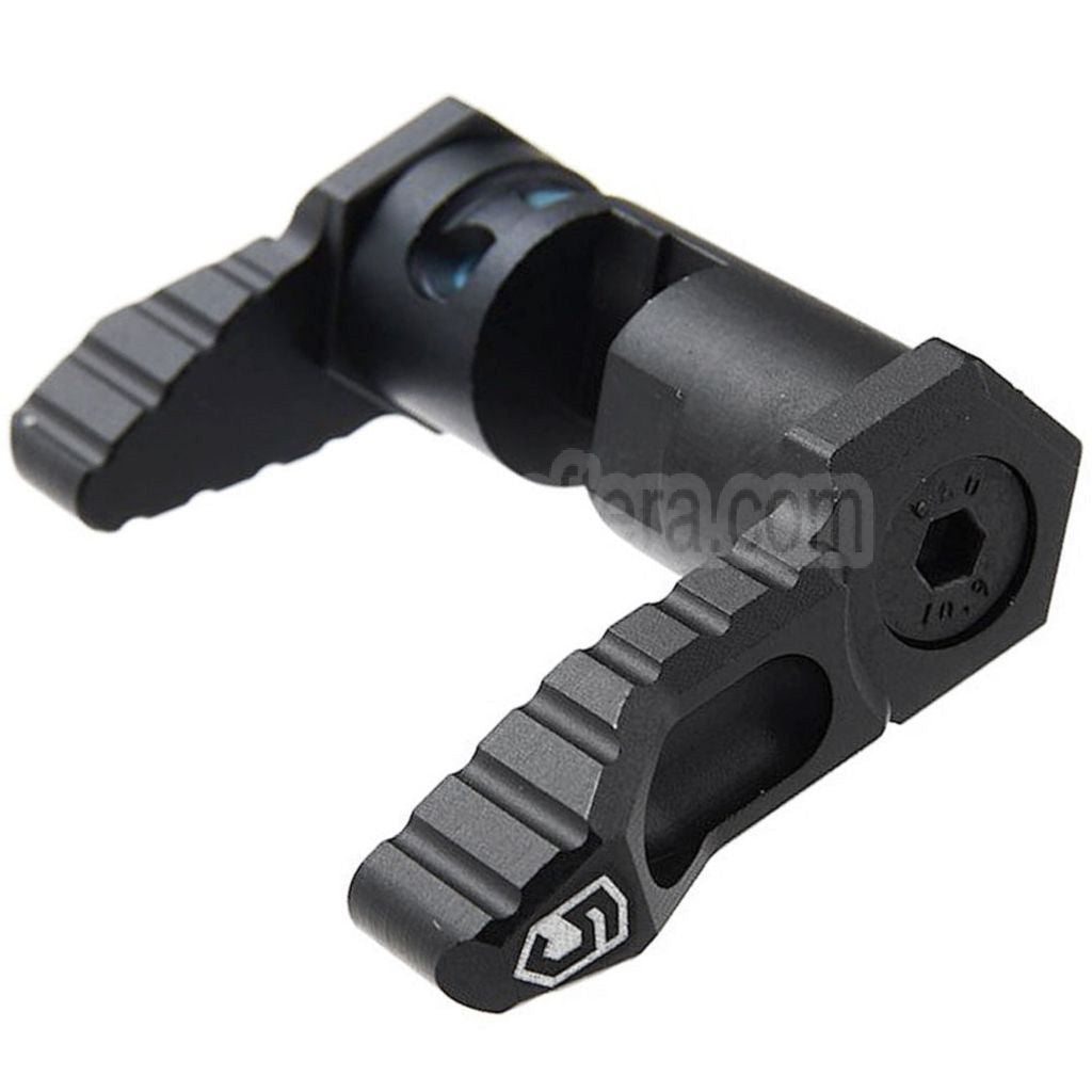 Revanchist Airsoft 60 Grad Ambidextrous Wahlhebel Geeignet für Tokyo Marui M4 MWS Serie GBB Gewehre Schwarz