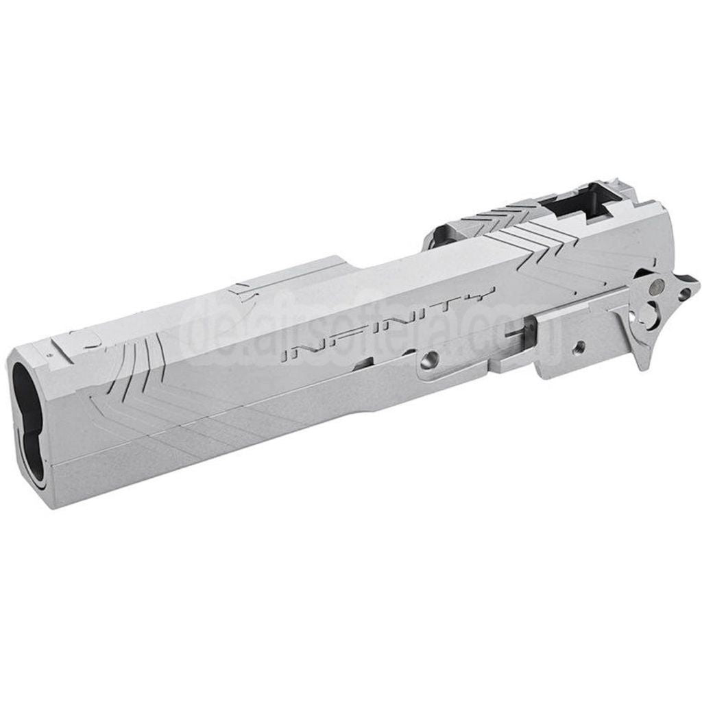 Tiger Soul CNC Aluminum INF Venom Mittlerer Rahmen Schlitten Set Geeignet für Toyko Marui Hi-Capa Serie GBB Pistolen Airsoft
