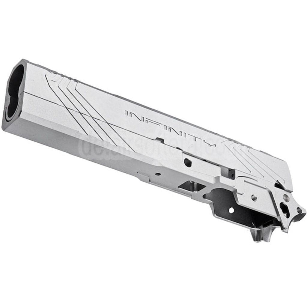 Tiger Soul CNC Aluminum INF Venom Mittlerer Rahmen Schlitten Set Geeignet für Toyko Marui Hi-Capa Serie GBB Pistolen Airsoft