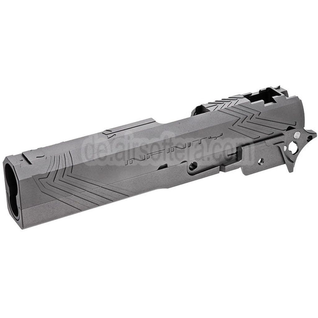 Tiger Soul CNC Aluminum INF Venom Mittlerer Rahmen Schlitten Set Geeignet für Toyko Marui Hi-Capa Serie GBB Pistolen Airsoft