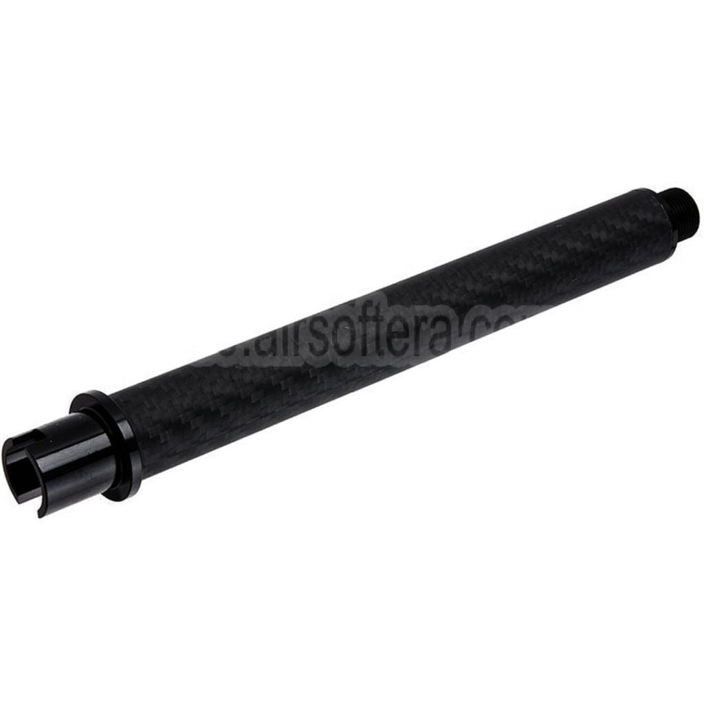 Dr. Black Leichtgewicht Kohlefaser 7 Zoll Äußerer Lauf -14mm CCW Gegen den Uhrzeigersinn Geeignet für Tokyo Marui M4 Serie MWS GBB Gewehre Airsoft
