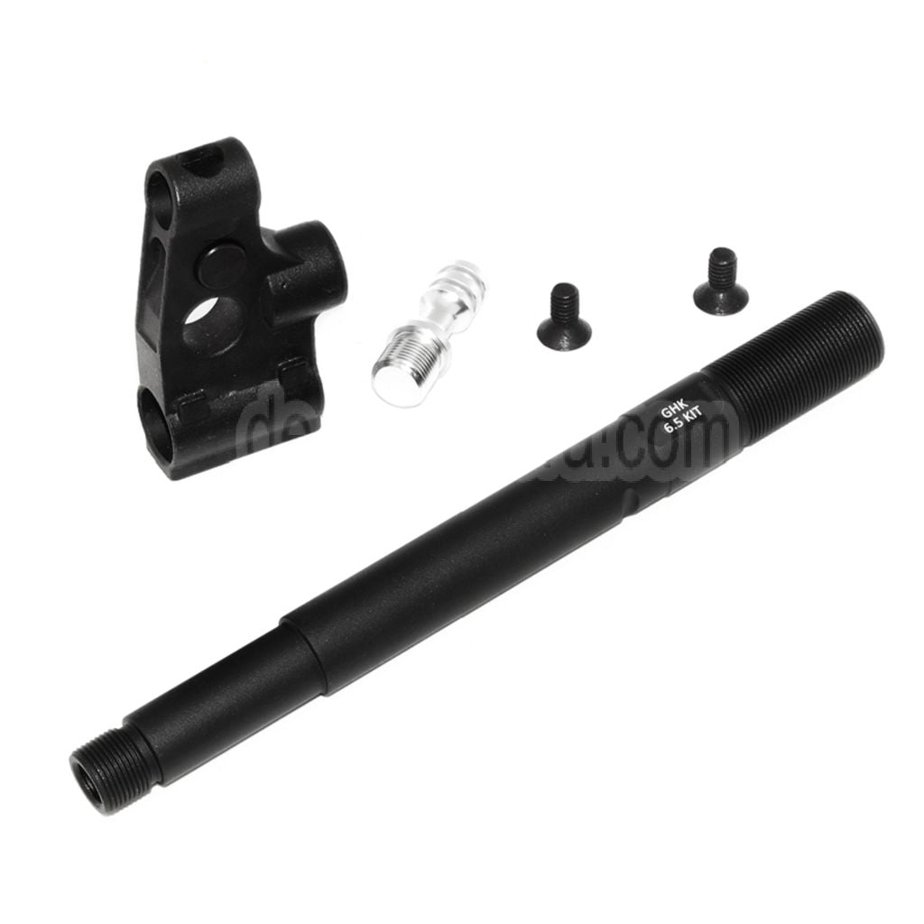 Dytac SLR Gewehreworks ION Lite 165mm 6.5 Zoll Extended M-LOK Handschutz schienen system Kit mit Außenlauf Geeignet für GHK AK Serie GBB Gewehre Airsoft Schwarz