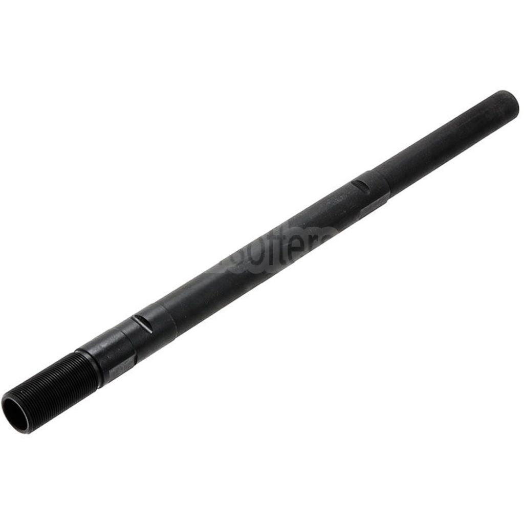Hephaestus 300mm CNC Stahl Außenlauf Geeignet für GHK AK105 Serie GBB Gewehre Airsoft Schwarz