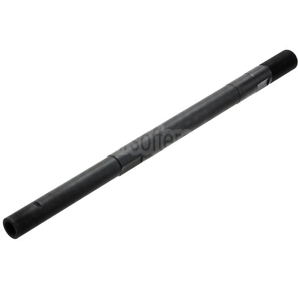 Hephaestus 300mm CNC Stahl Außenlauf Geeignet für GHK AK105 Serie GBB Gewehre Airsoft Schwarz
