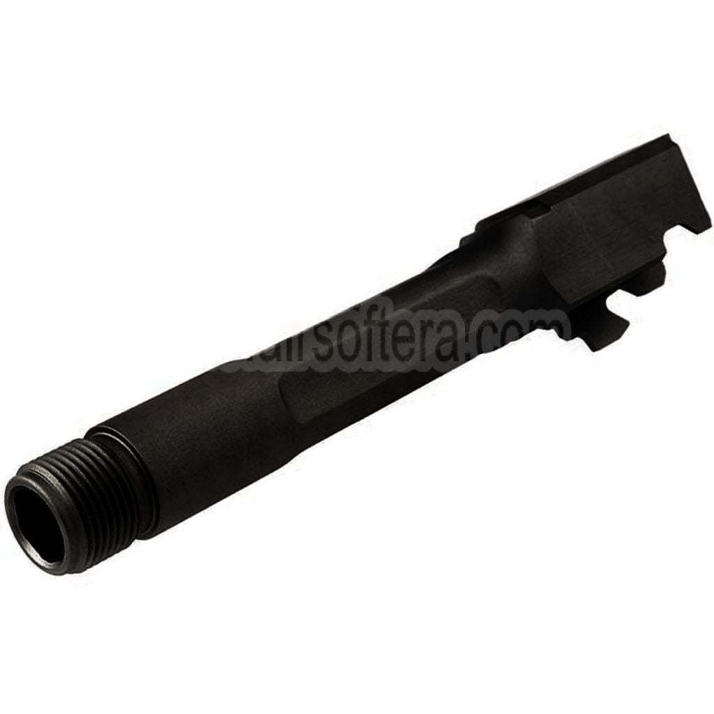 Pro Arms 110mm CNC Aluminum Äußerer Lauf -14mm CCW gegen den Uhrzeigersinn Geeignet für Umarex VFC G19x G19 Gen4 G45 Serie GBB Pistolen Airsoft