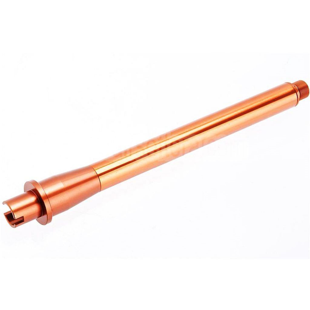 Revanchist Airsoft 9.5 Zoll Aluminium Äußerer Lauf mit 0.5 Zoll Barrel Extension -14mm CCW Gegen den Uhrzeigersinn Geeignet für Tokyo Marui M4 Serie MWS GBB Gewehre Airsoft