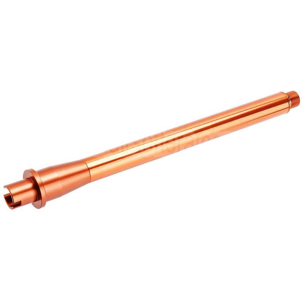 Revanchist Airsoft 10.3 Zoll Aluminium Äußerer Lauf mit 0.5 Zoll Barrel Extension -14mm CCW Gegen den Uhrzeigersinn Geeignet für Tokyo Marui M4 Serie MWS GBB Gewehre Airsoft