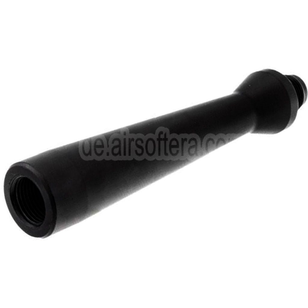 Revanchist Airsoft 100mm Ultraleicht Aluminum Äußerer Lauf -14mm CCW gegen den Uhrzeigersinn mit Gewindeadapter Geeignet für Novritsch SSP5 Serie GBB Pistolen