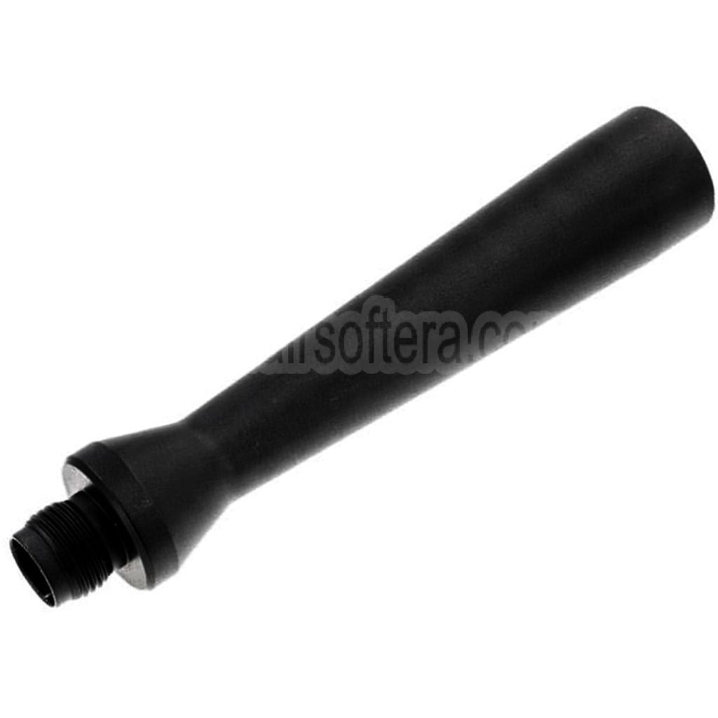 Revanchist Airsoft 100mm Ultraleicht Aluminum Äußerer Lauf -14mm CCW gegen den Uhrzeigersinn mit Gewindeadapter Geeignet für Novritsch SSP5 Serie GBB Pistolen