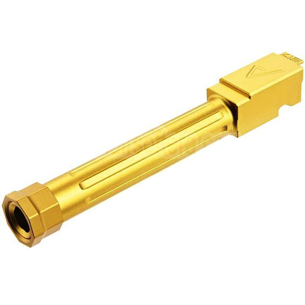 RWA Agency Arms CNC Aluminum Mittelliniengewinde Äußerer Lauf -14mm CCW gegen den Uhrzeigersinn Geeignet für Umarex (VFC) G17 Gen3 Gen4 G18C / RWA Agency Arms EXA Serie GBB Pistolen Airsoft