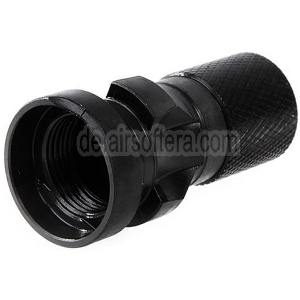 VFC Metall Mündungsfeuerdämpfer Muzzle Adapter Geeignet für Umarex VFC MP5 Serie GBB Gewehre Airsoft
