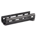 Hephaestus 6.5 Zoll 160mm CNC Aluminum M-LOK Handschutz Geeignet für GHK LCT AKS-74U Serie AEG GBB Gewehre Airsoft Schwarz