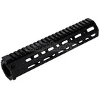 Revanchist Airsoft 245mm 9.5 Zoll Leichte Kohlefaser M-LOK Handschutz schienen system Geeignet für Tokyo Marui M4 Serie MWS GBB Gewehre Schwarz